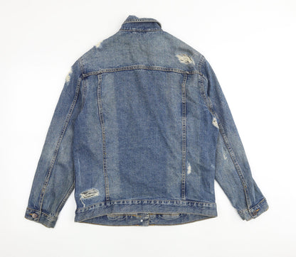 Womens UK Size 10 New Look Blue Jacket