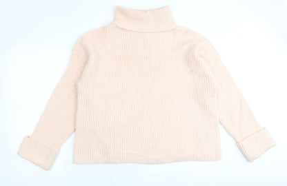 Womens UK Size L Marks and Spencer Pink Pullover Jumper