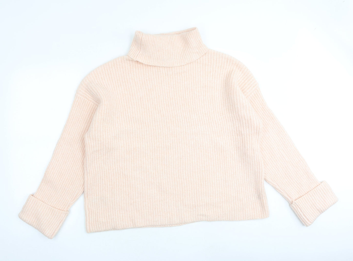 Womens UK Size L Marks and Spencer Pink Pullover Jumper