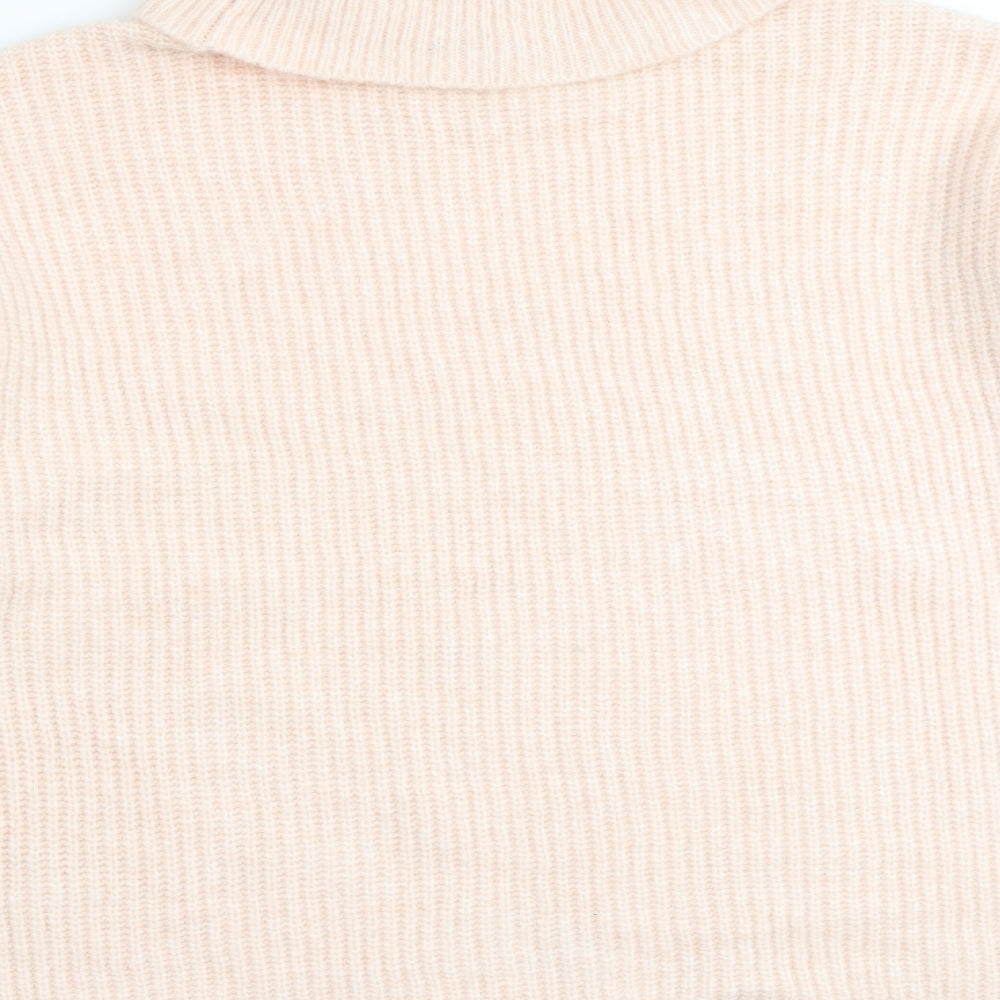 Womens UK Size L Marks and Spencer Pink Pullover Jumper