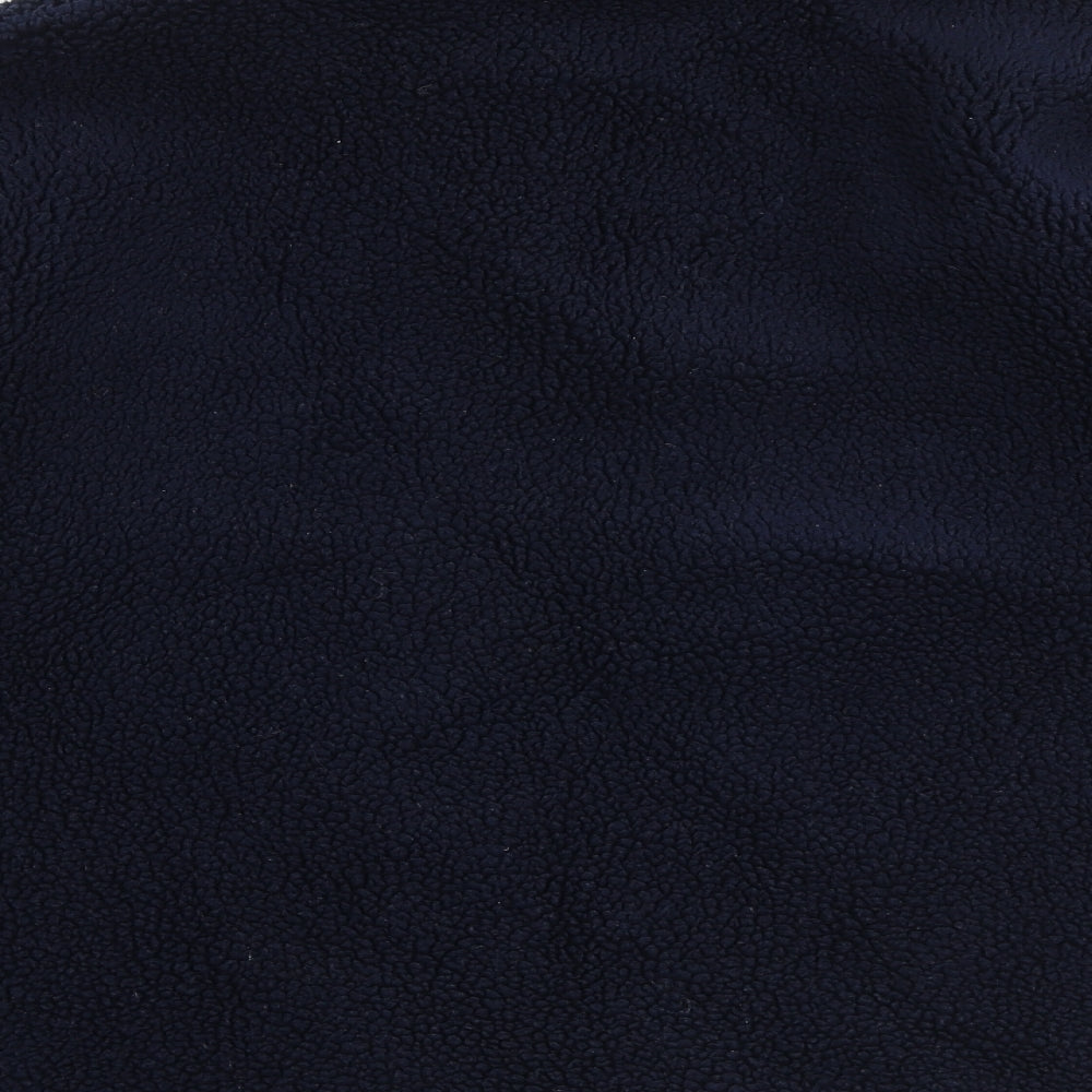 NX Sport Womens Blue Acrylic Pullover Sweatshirt Size S Zip