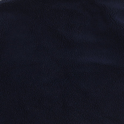 NX Sport Womens Blue Acrylic Pullover Sweatshirt Size S Zip