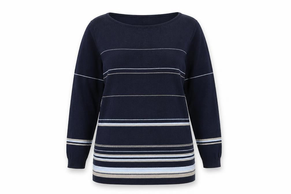 Womens UK Size 12 Marks and Spencer Blue Pullover Jumper