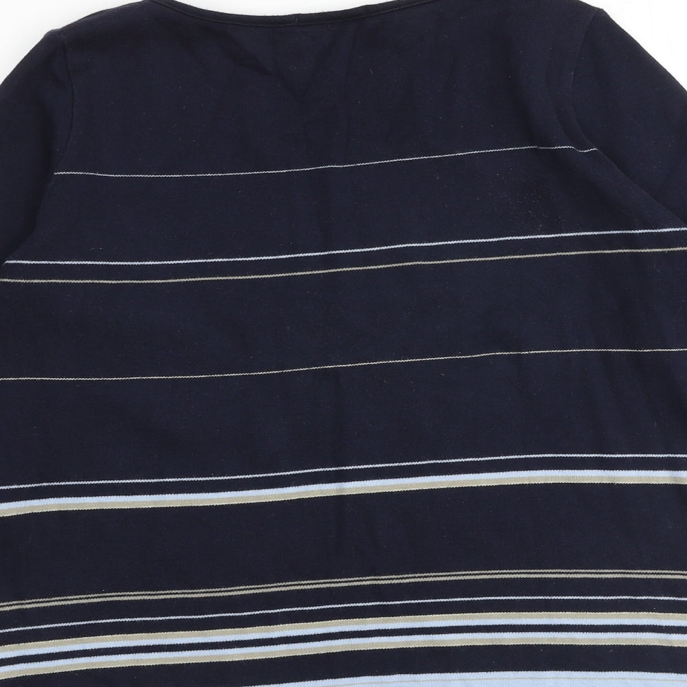 Womens UK Size 12 Marks and Spencer Blue Pullover Jumper