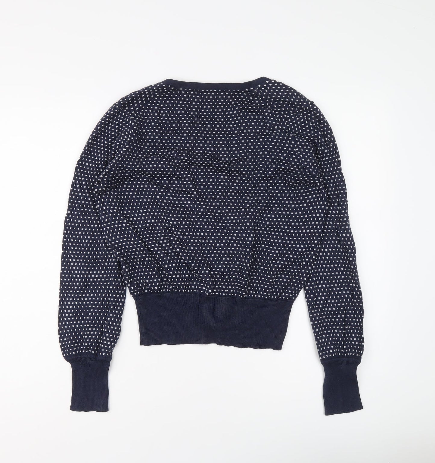 Womens UK Size M Marks and Spencer Blue Cardigan Jumper