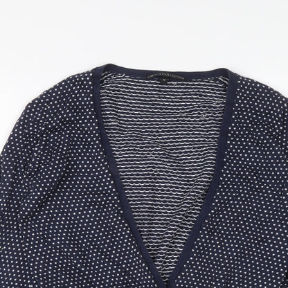 Womens UK Size M Marks and Spencer Blue Cardigan Jumper