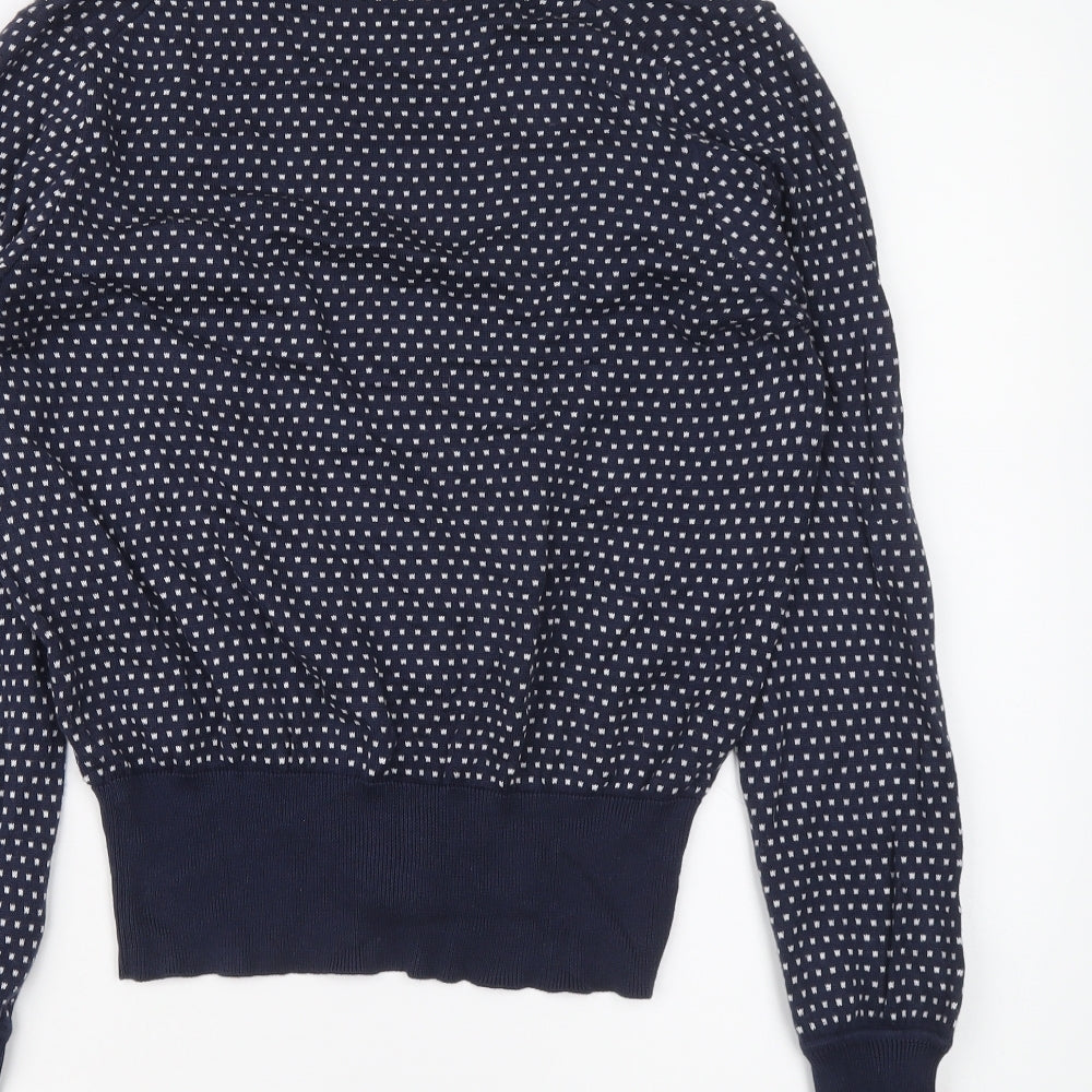 Womens UK Size M Marks and Spencer Blue Cardigan Jumper