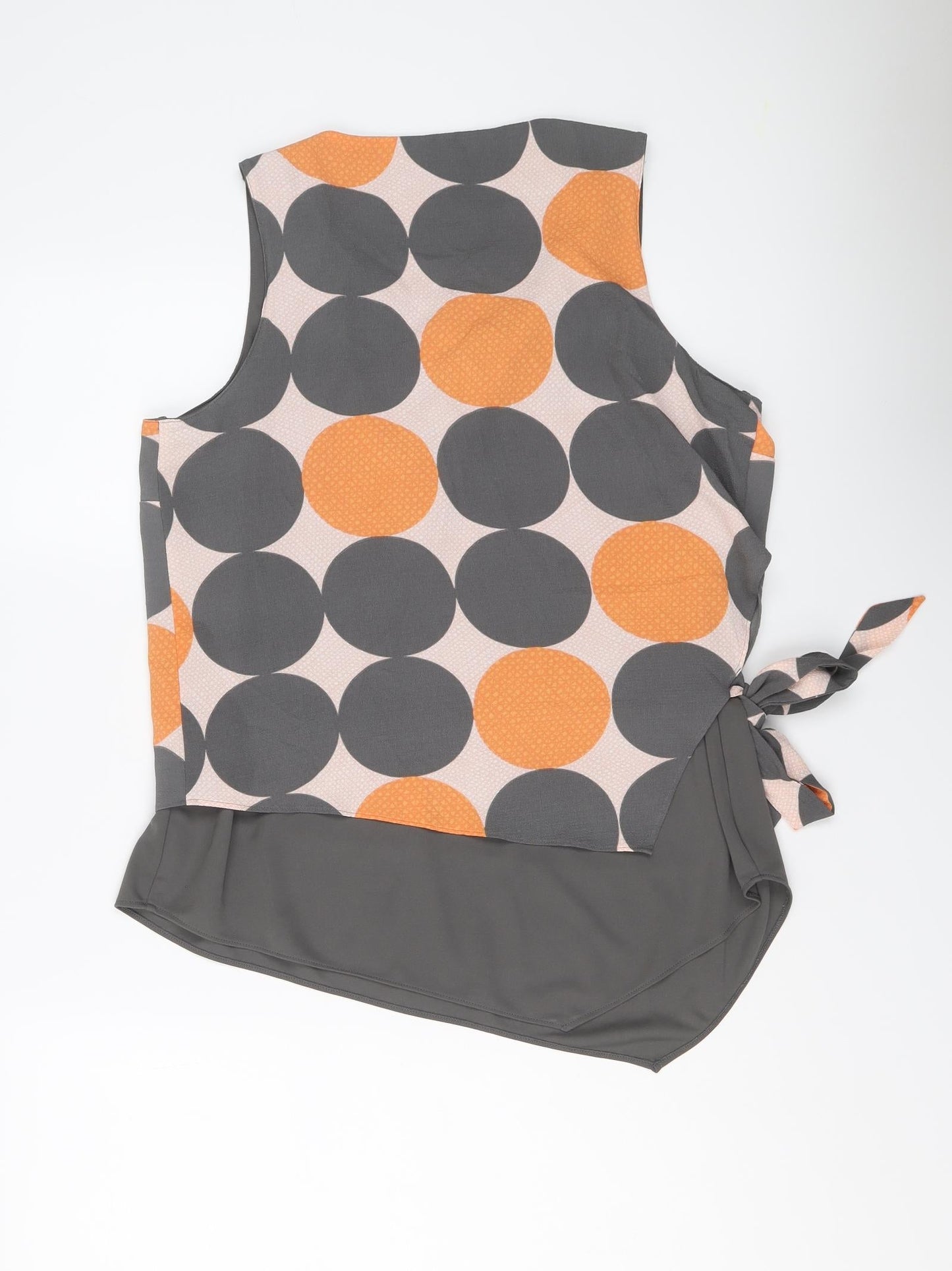 Womens UK Size 16 NEXT Grey Basic Tank
