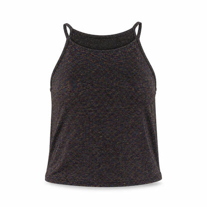 Womens UK Size S H&M Multicoloured Cropped Tank