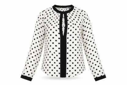 Womens UK Size 6 Dorothy Perkins White Basic Blouse
