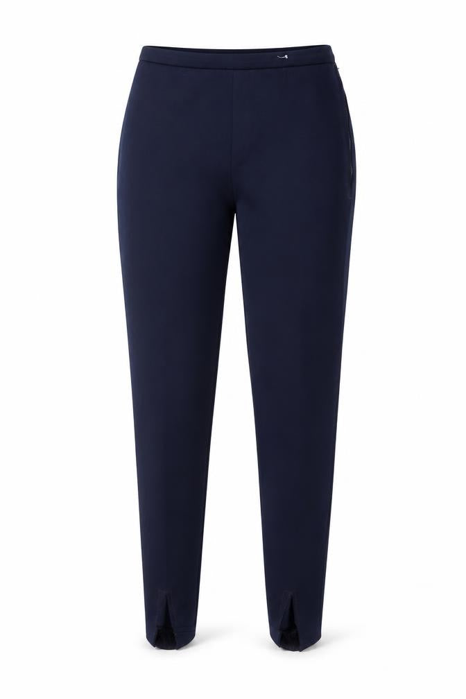 Aspen Womens Blue Polyester Carrot Leggings Size L Regular Zip - Stirrups