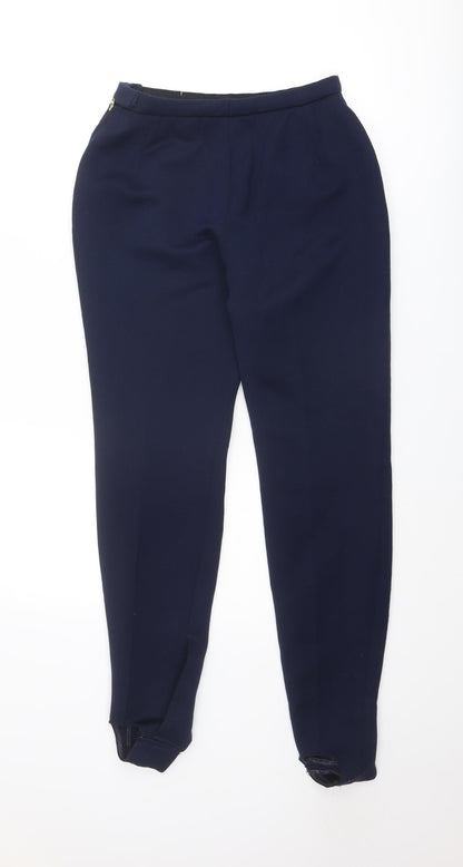 Aspen Womens Blue Polyester Carrot Leggings Size L Regular Zip - Stirrups