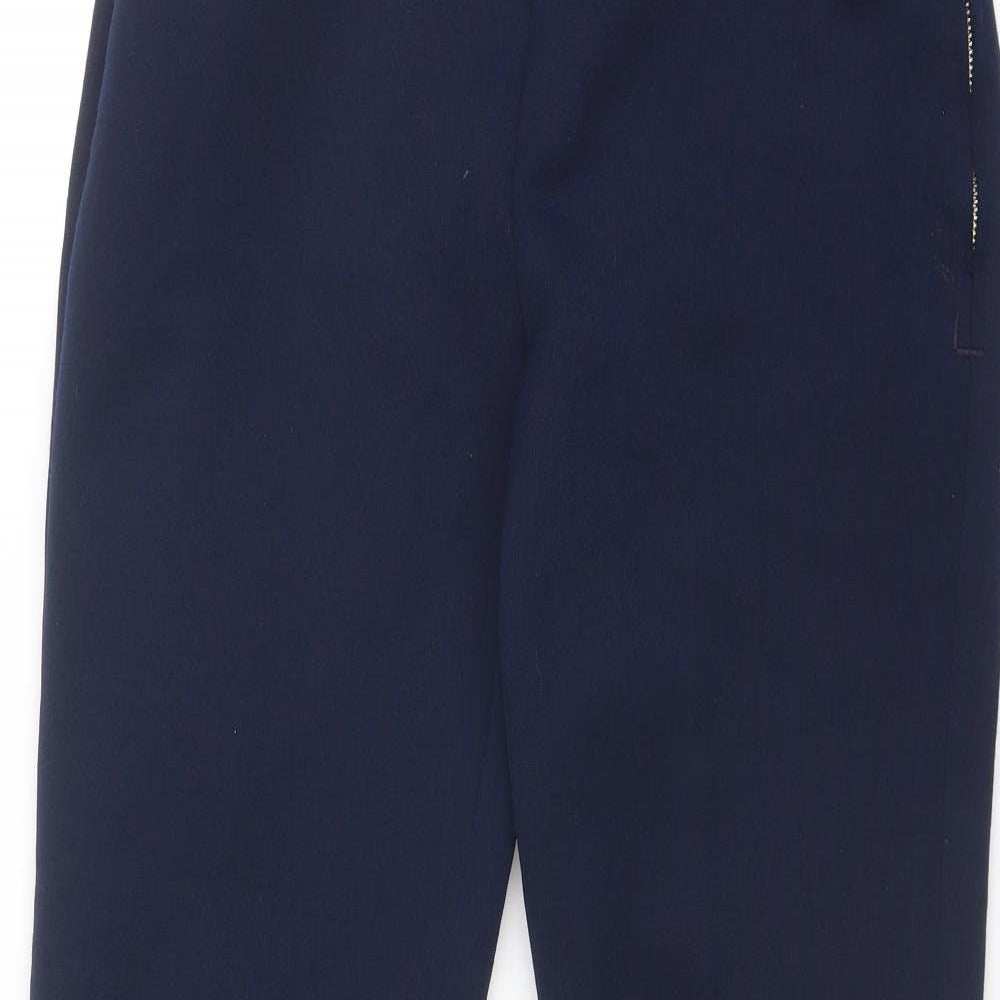 Aspen Womens Blue Polyester Carrot Leggings Size L Regular Zip - Stirrups