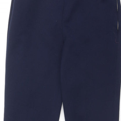 Aspen Womens Blue Polyester Carrot Leggings Size L Regular Zip - Stirrups