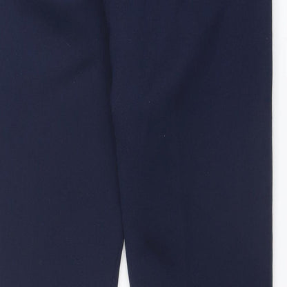 Aspen Womens Blue Polyester Carrot Leggings Size L Regular Zip - Stirrups