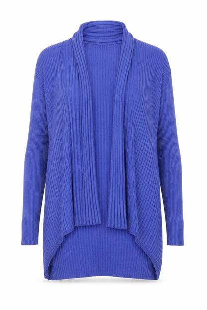 Womens UK Size 8 Marks and Spencer Blue Cardigan Jumper