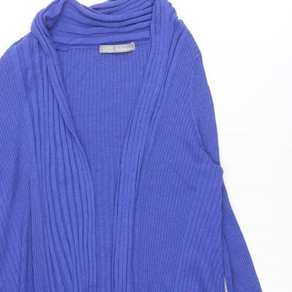 Womens UK Size 8 Marks and Spencer Blue Cardigan Jumper