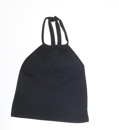 Womens UK Size 8 ASOS Black Basic Tank