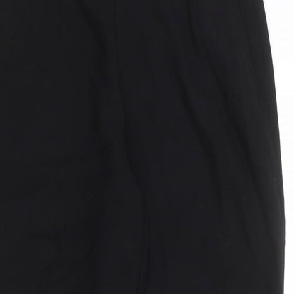 Womens UK Size 14 Marks and Spencer Regular Fit  Black Trousers