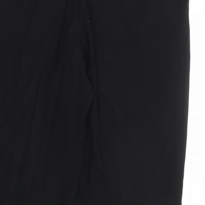 Womens UK Size 14 Marks and Spencer Regular Fit  Black Trousers