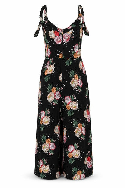 Womens UK Size 6 Topshop One-Piece Black Jumpsuit