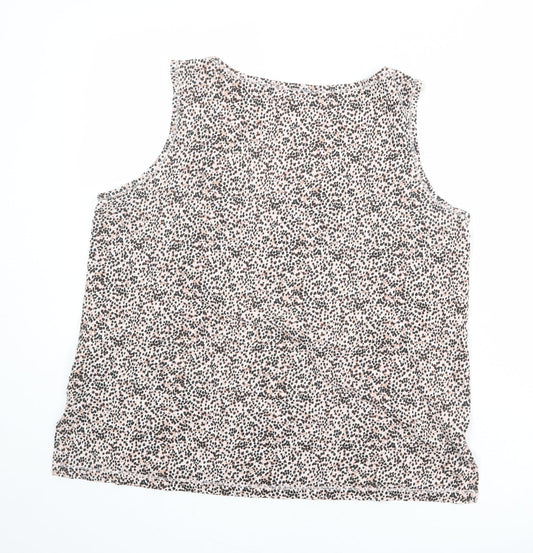 Womens UK Size 18 Debenhams Multicoloured Basic Tank