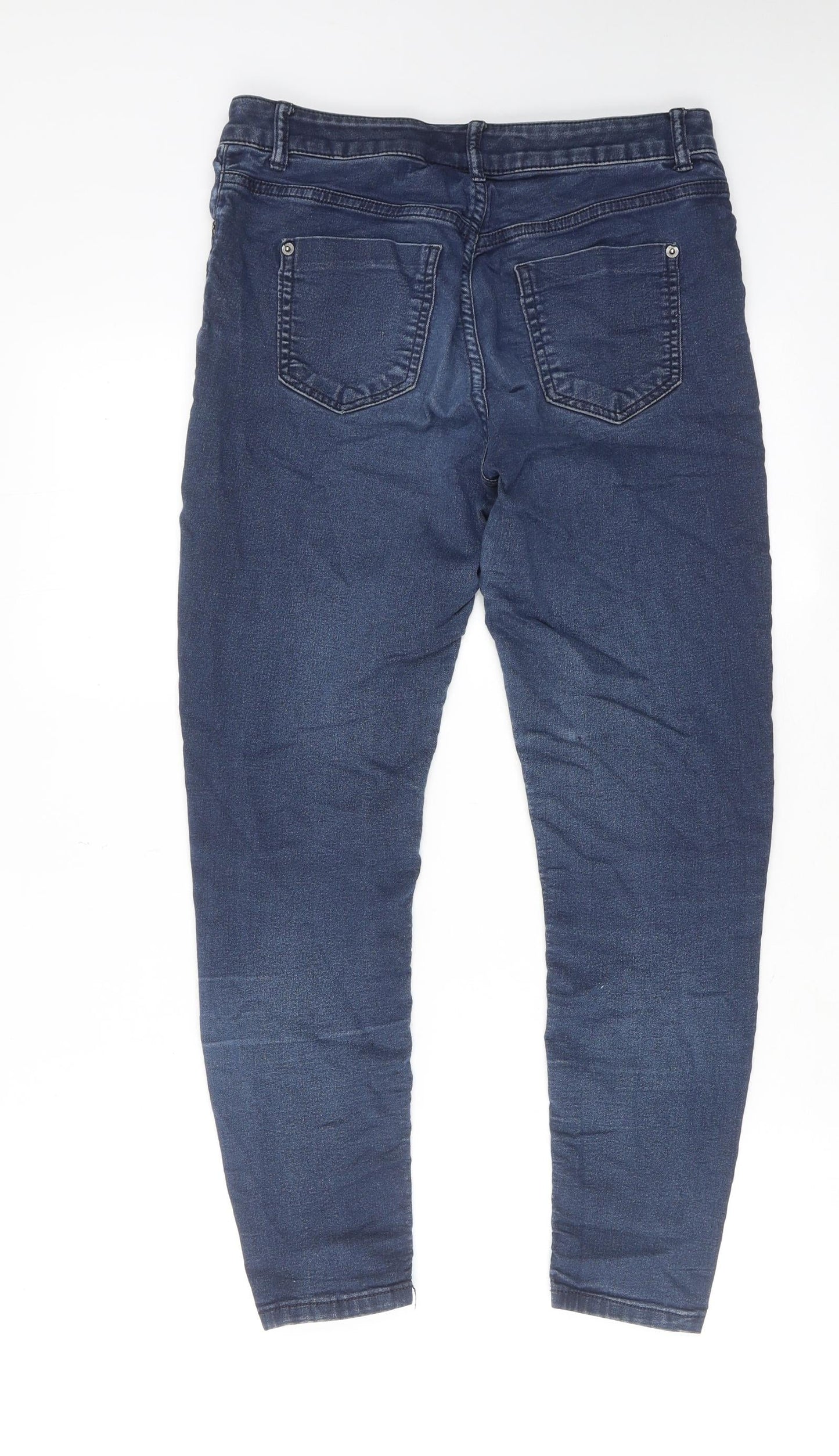 Womens UK Size 10 Marks and Spencer Regular Fit Skinny Blue Jeans