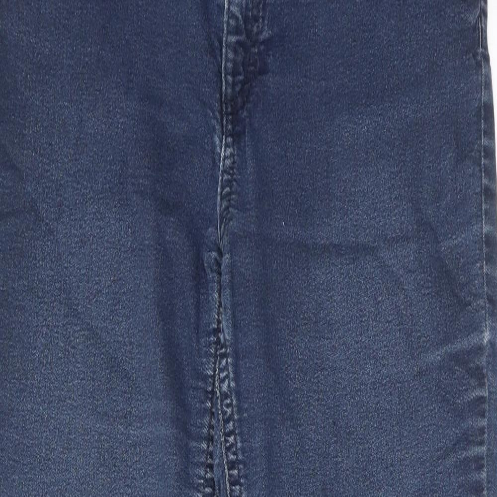 Womens UK Size 10 Marks and Spencer Regular Fit Skinny Blue Jeans