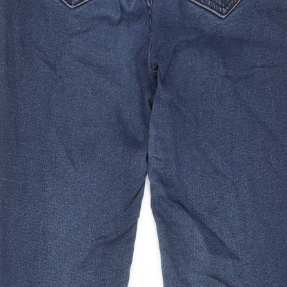 Womens UK Size 10 Marks and Spencer Regular Fit Skinny Blue Jeans