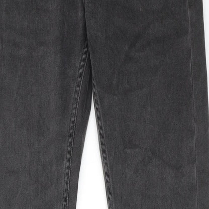 Mens UK Size 28 in Topman Regular Fit Skinny Grey Jeans