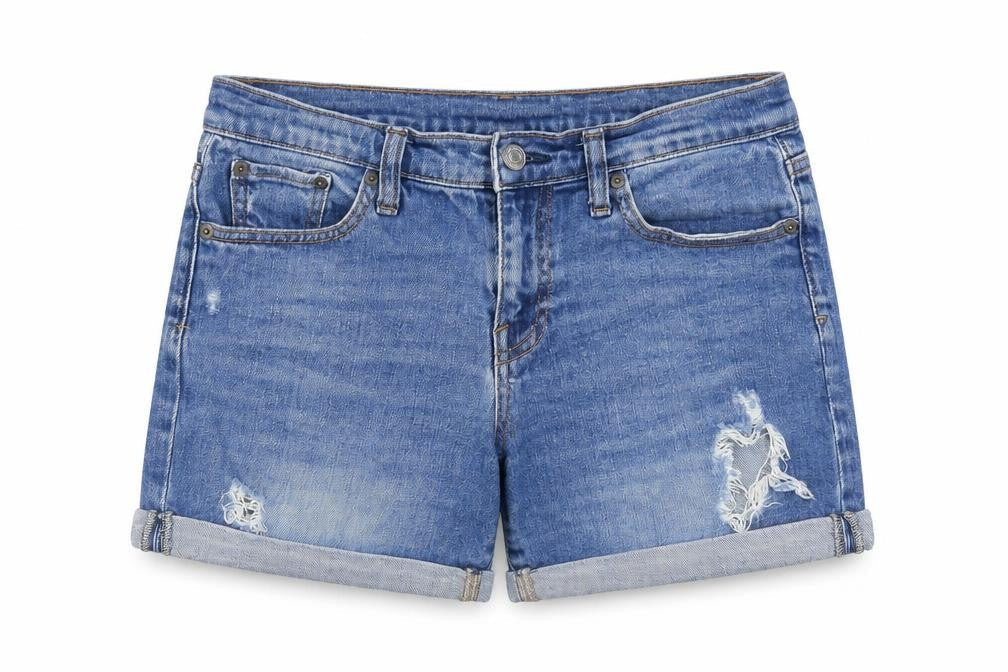 Womens UK Size 25 in Gap Regular Fit Mom Shorts