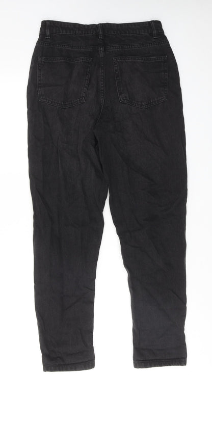 Denim & Co. Womens Black Cotton Skinny Jeans Size 10 Regular Zip