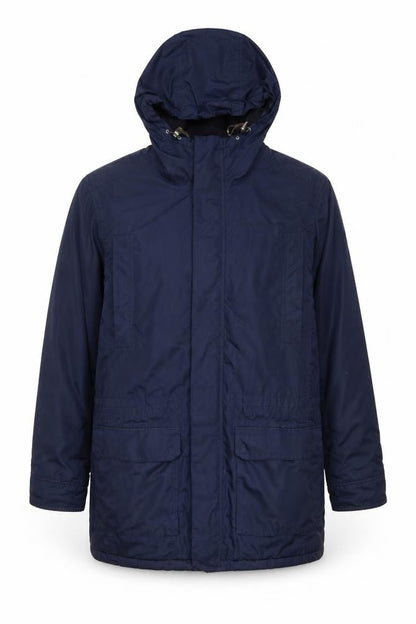 Mens UK Size M Cragho Blue Windbreaker Coat