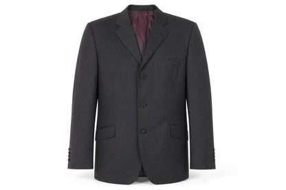Mens UK Size 42 Angelico Regular Black Suit Jacket