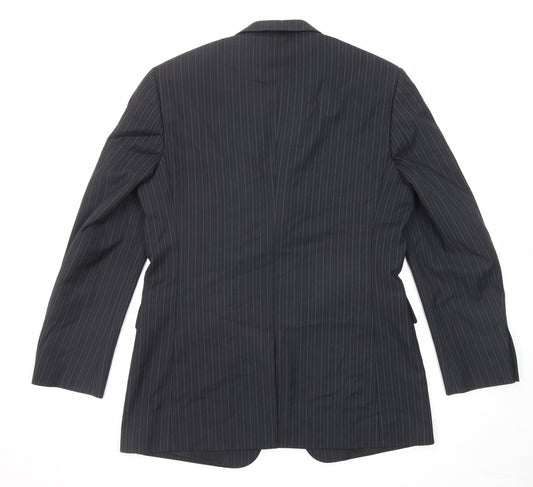 Mens UK Size 40 Burton Regular Black Suit Jacket