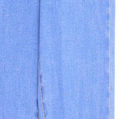 Denim & Co. Womens Blue Cotton Skinny Jeans Size 8 Regular Zip