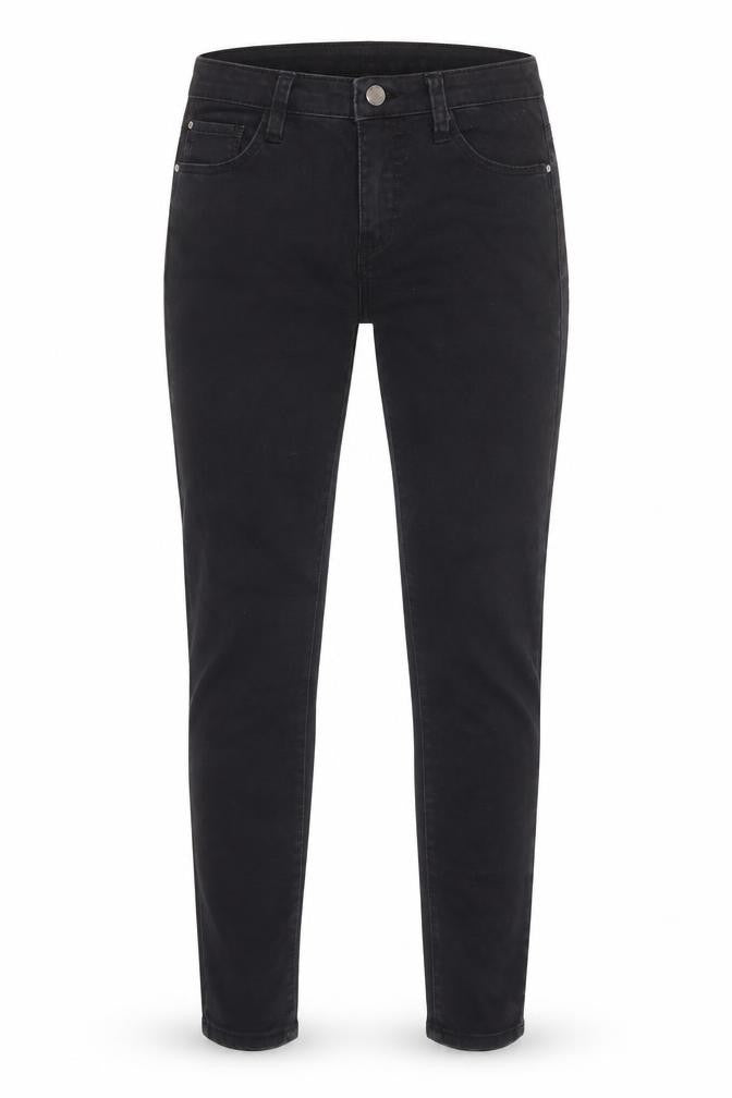 Womens UK Size 10 Denim & Co. Regular Fit Skinny Black Jeans