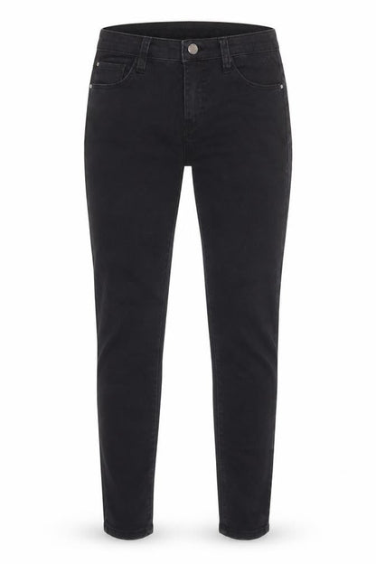 Womens UK Size 10 Denim & Co. Regular Fit Skinny Black Jeans