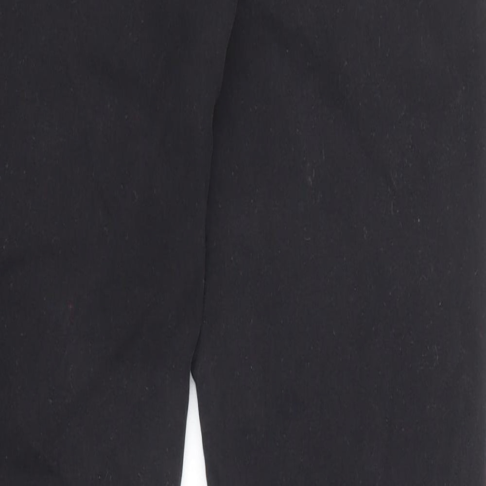 Denim & Co. Womens Black Cotton Skinny Jeans Size 10 Regular Zip