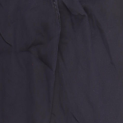 New Look Womens Black Cotton Skinny Jeans Size 12 Regular Zip