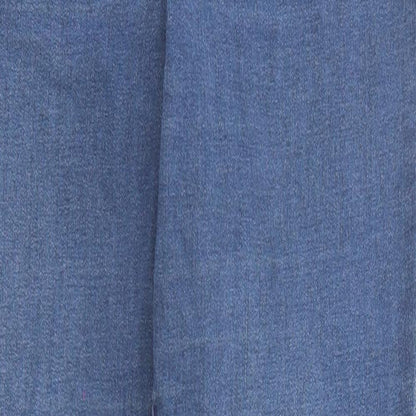 Denim & Co. Womens Blue Cotton Skinny Jeans Size 12 Regular Zip