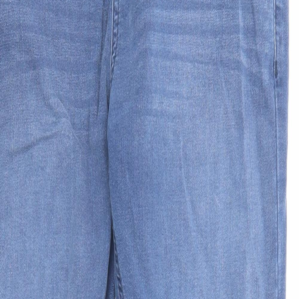 Breakout Womens Blue Cotton Skinny Jeans Size 32 in Regular Zip