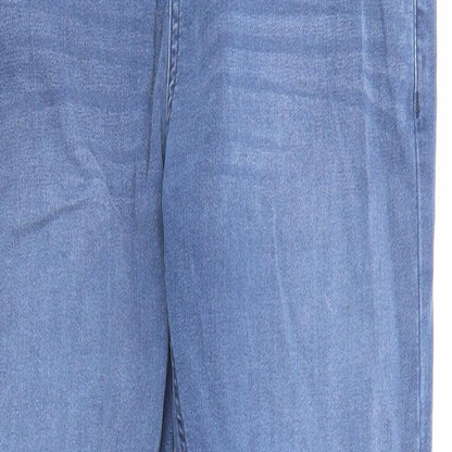Breakout Womens Blue Cotton Skinny Jeans Size 32 in Regular Zip