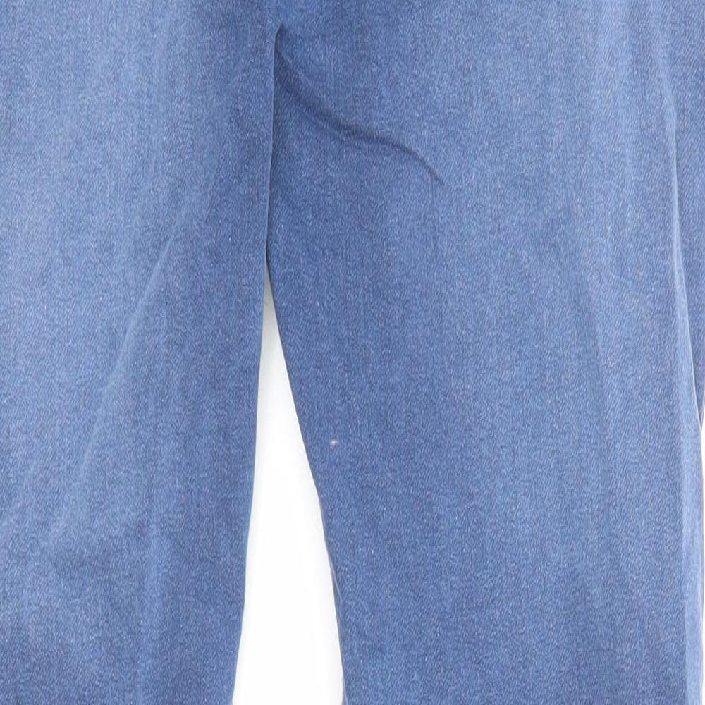 Breakout Womens Blue Cotton Skinny Jeans Size 32 in Regular Zip