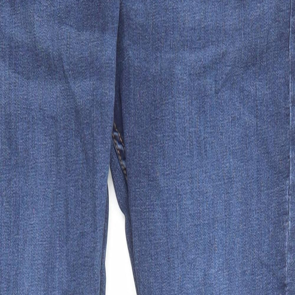 Breakout Womens Blue Cotton Skinny Jeans Size 32 in Regular Zip