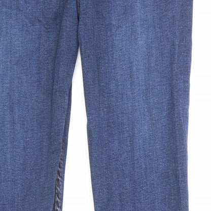 Breakout Womens Blue Cotton Skinny Jeans Size 32 in Regular Zip