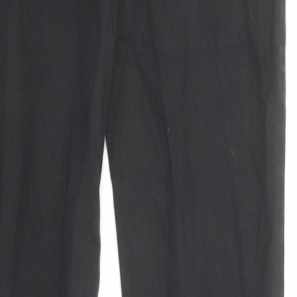 Mango Womens Black Cotton Skinny Jeans Size 10 Regular Zip