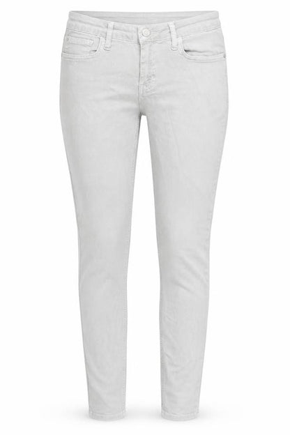 Womens UK Size 10 Mango Regular Fit Skinny Grey Jeans