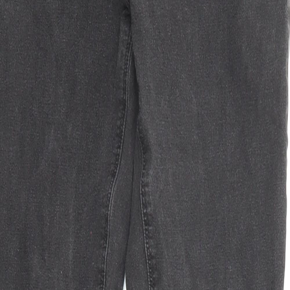 Replay Womens Black Cotton Skinny Jeans Size 28 in L32 in Regular Zip