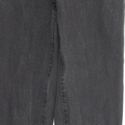 Replay Womens Black Cotton Skinny Jeans Size 28 in L32 in Regular Zip